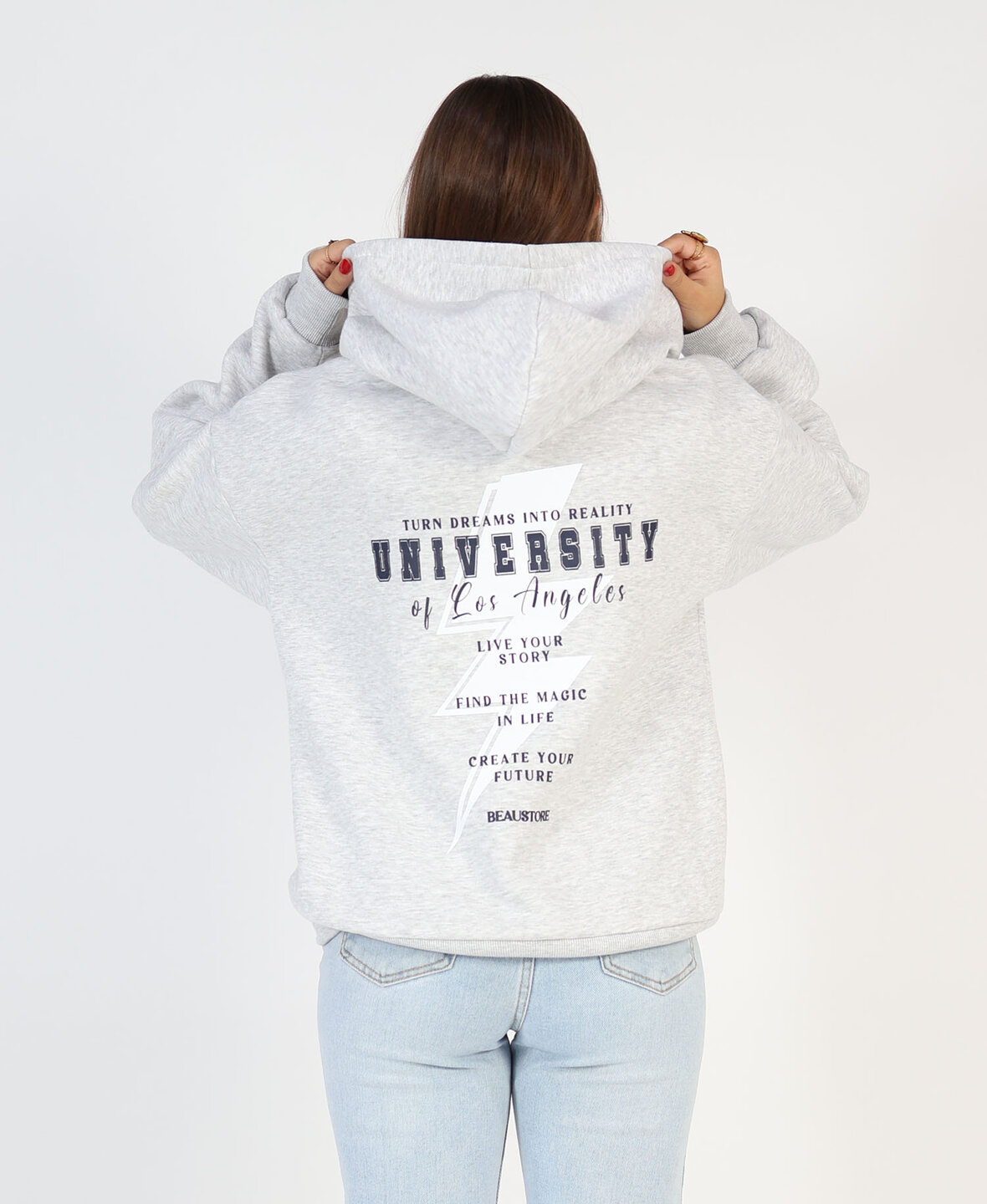 Thunder Hoodie Lightgrey