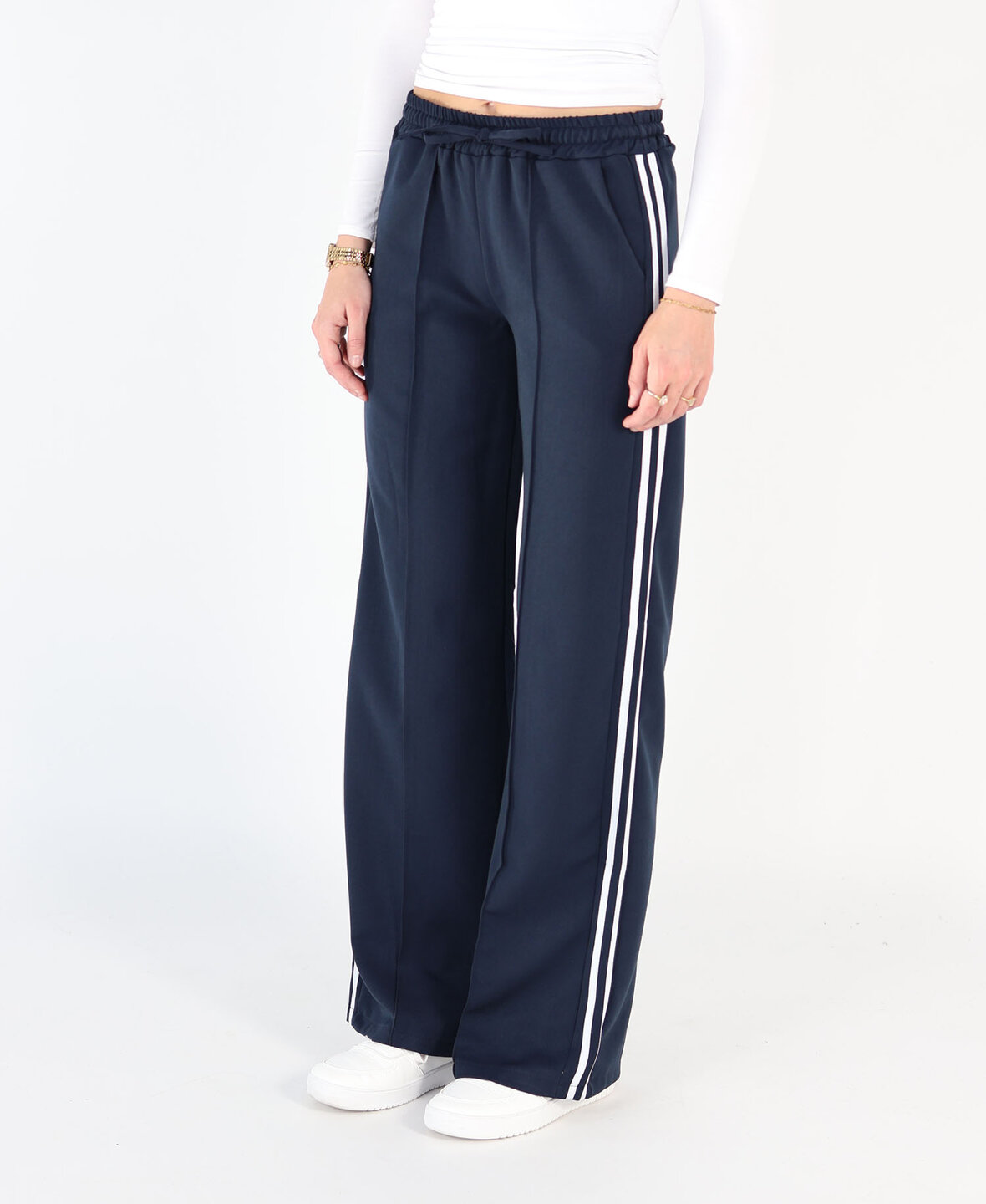 Striped Trackpants Navy Blue (TALL)