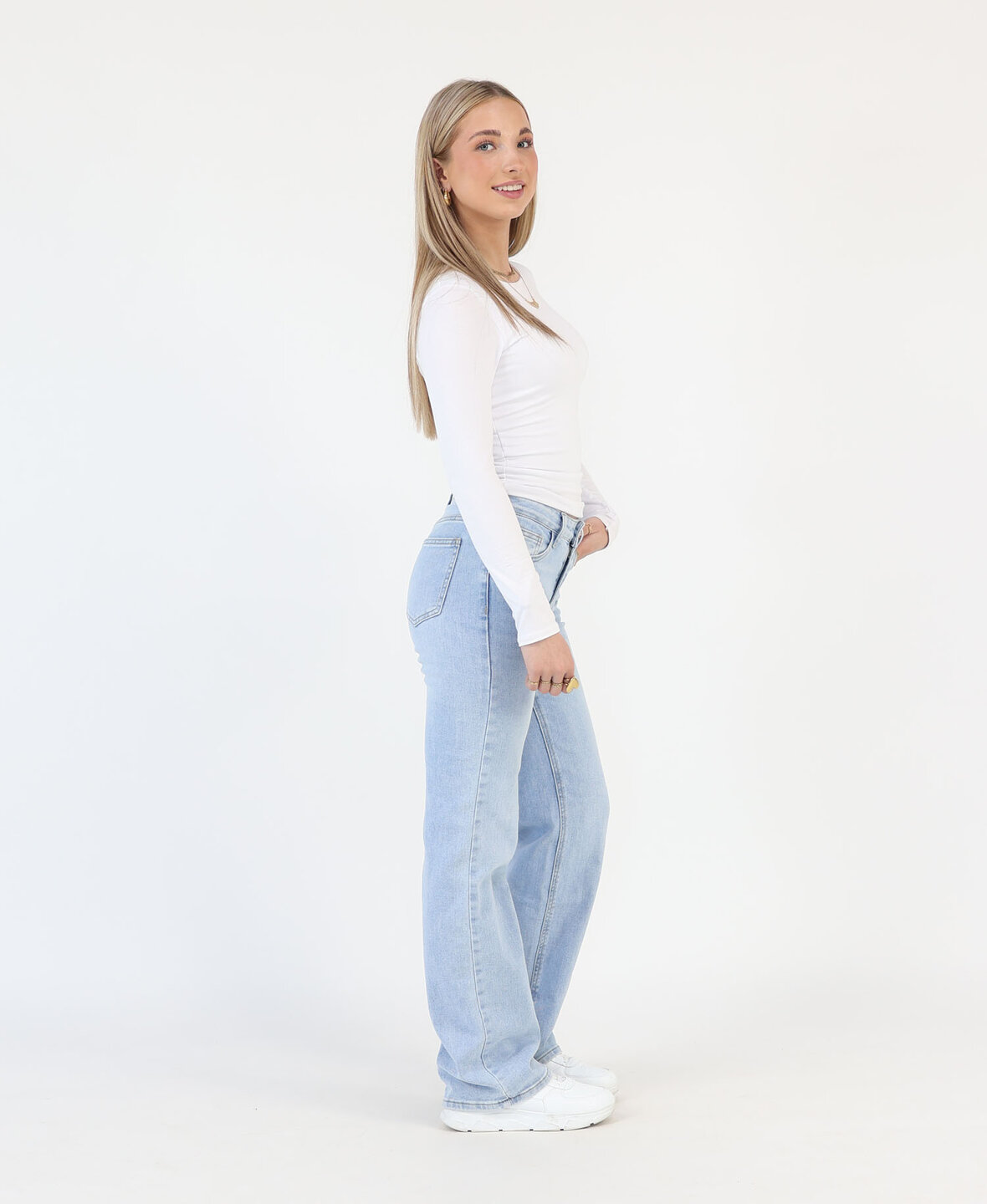 Low/Mid Waist Wide Leg Jeans 3168 (REGULAR)