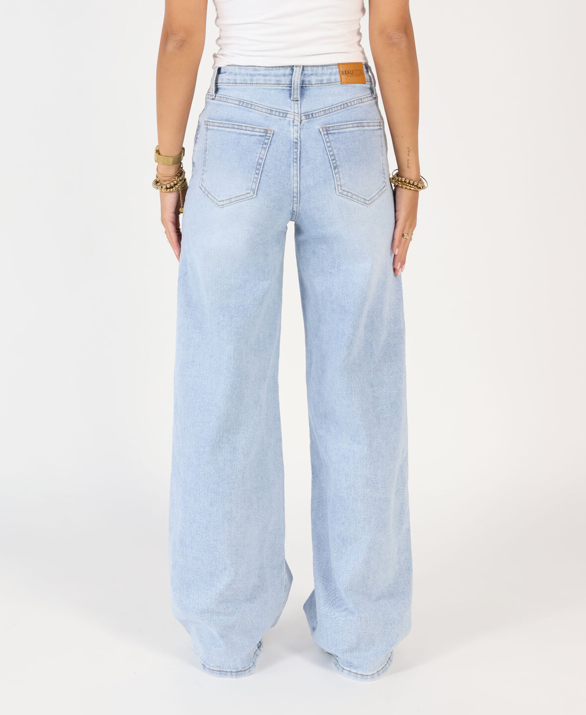 Ultra Wide Leg Jeans 3297-1 (REGULAR)