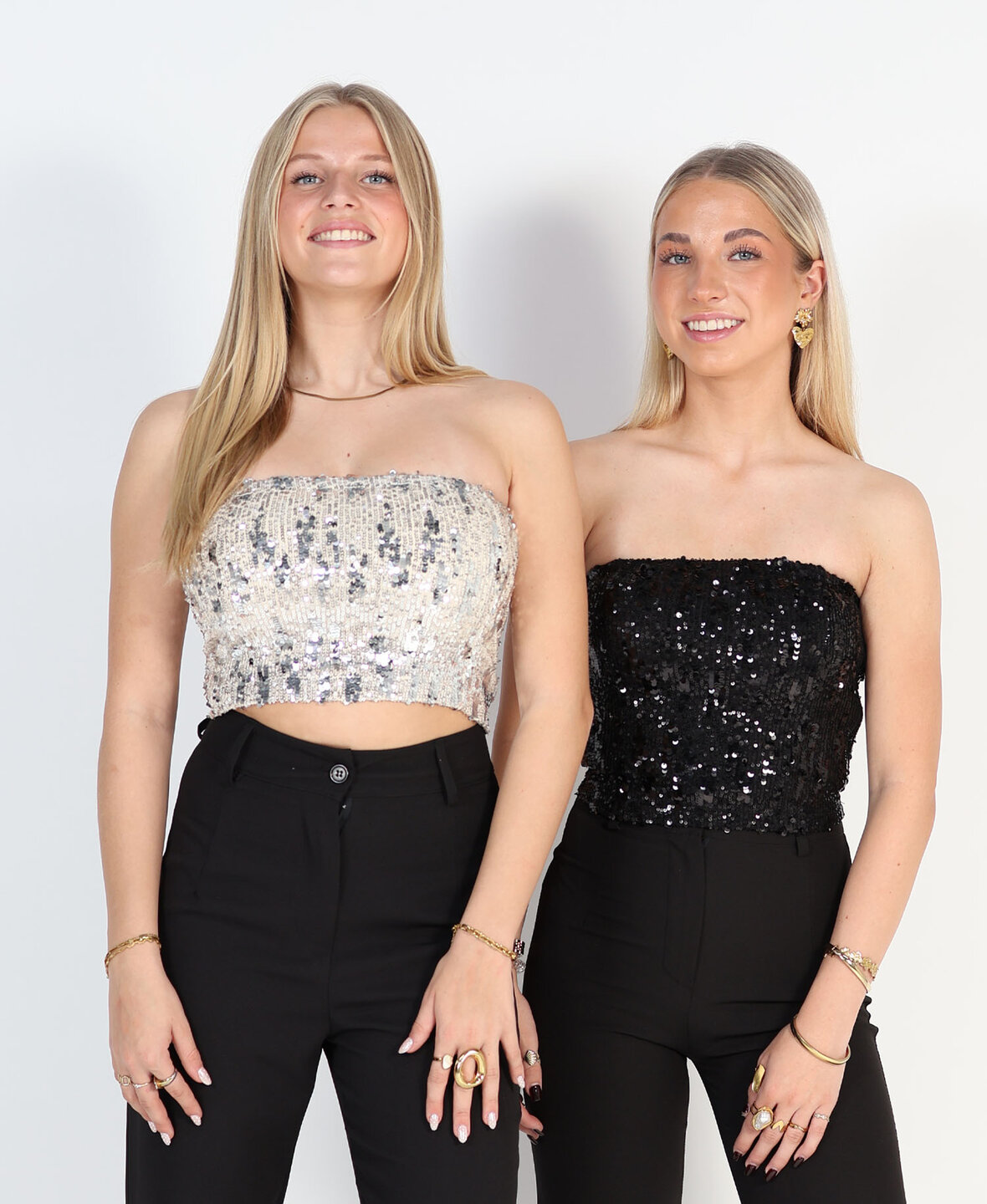 Iconic Tube Top Black