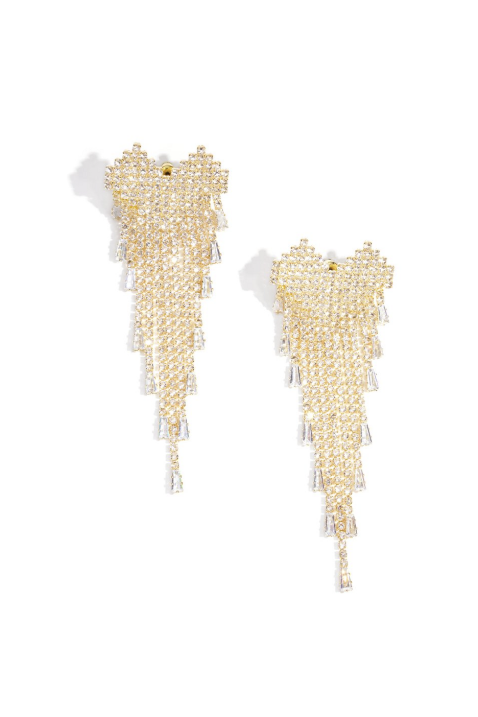 Glamor Heart Earrings Gold