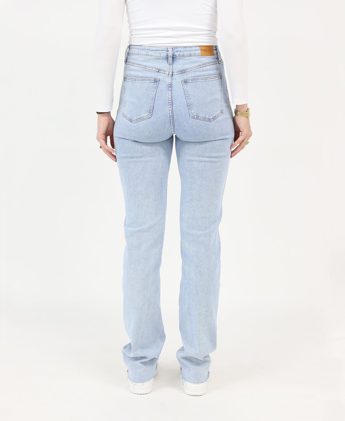 High Waist Straight Leg Jeans 2178 (TALL)