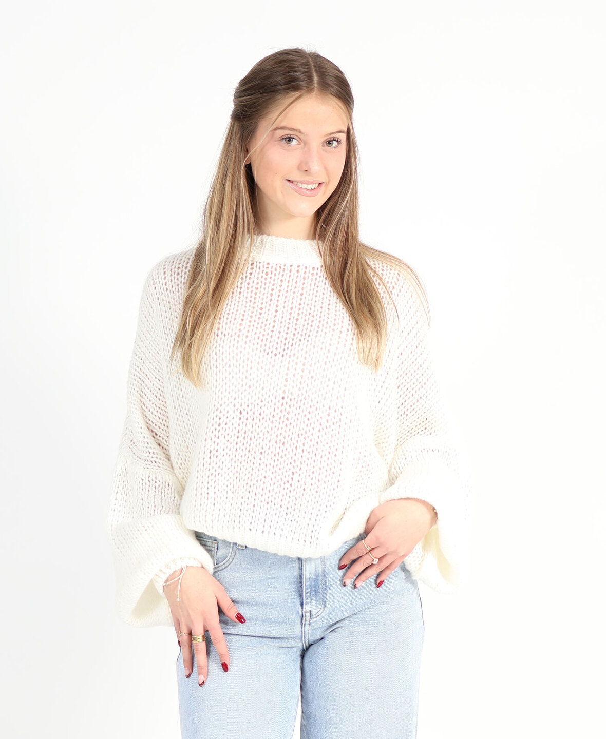 Comfy Knit White