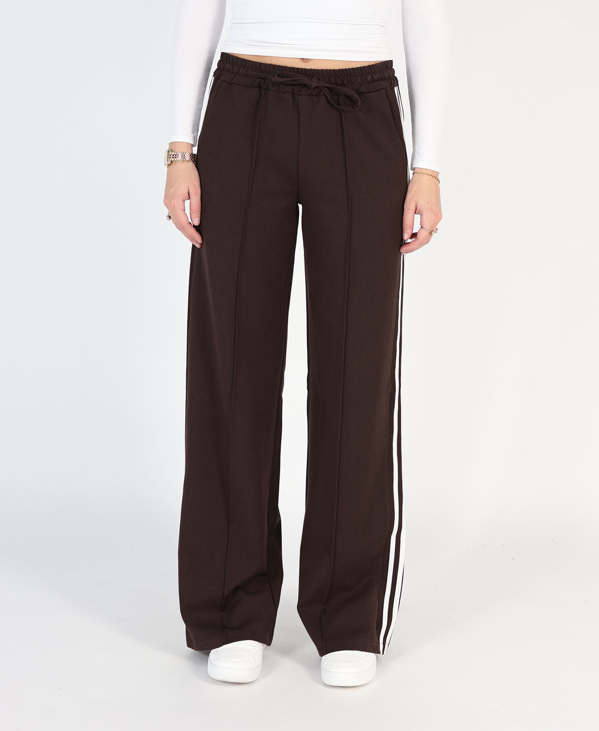 Striped Trackpants Choco (TALL)
