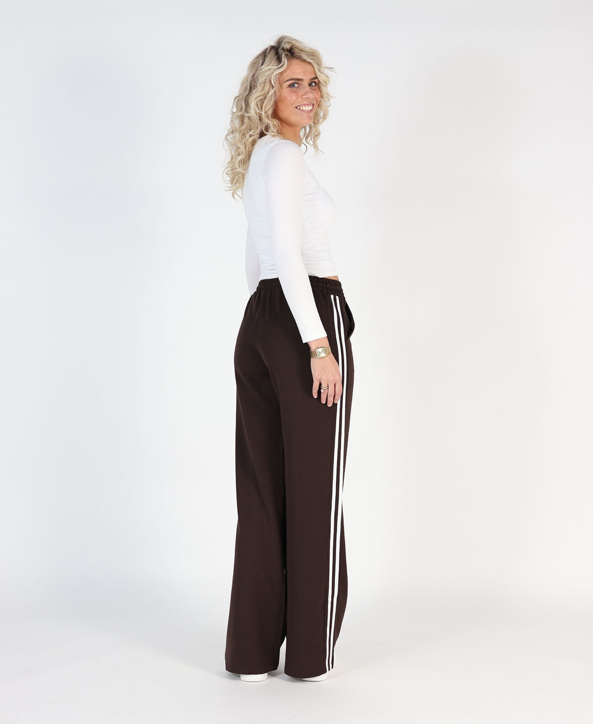 Striped Trackpants Choco (TALL)