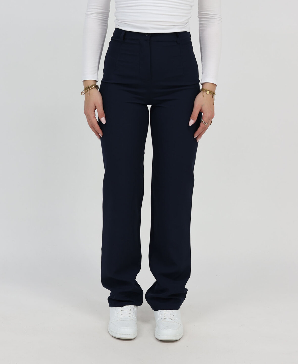 Sanne Pants Navy Blue