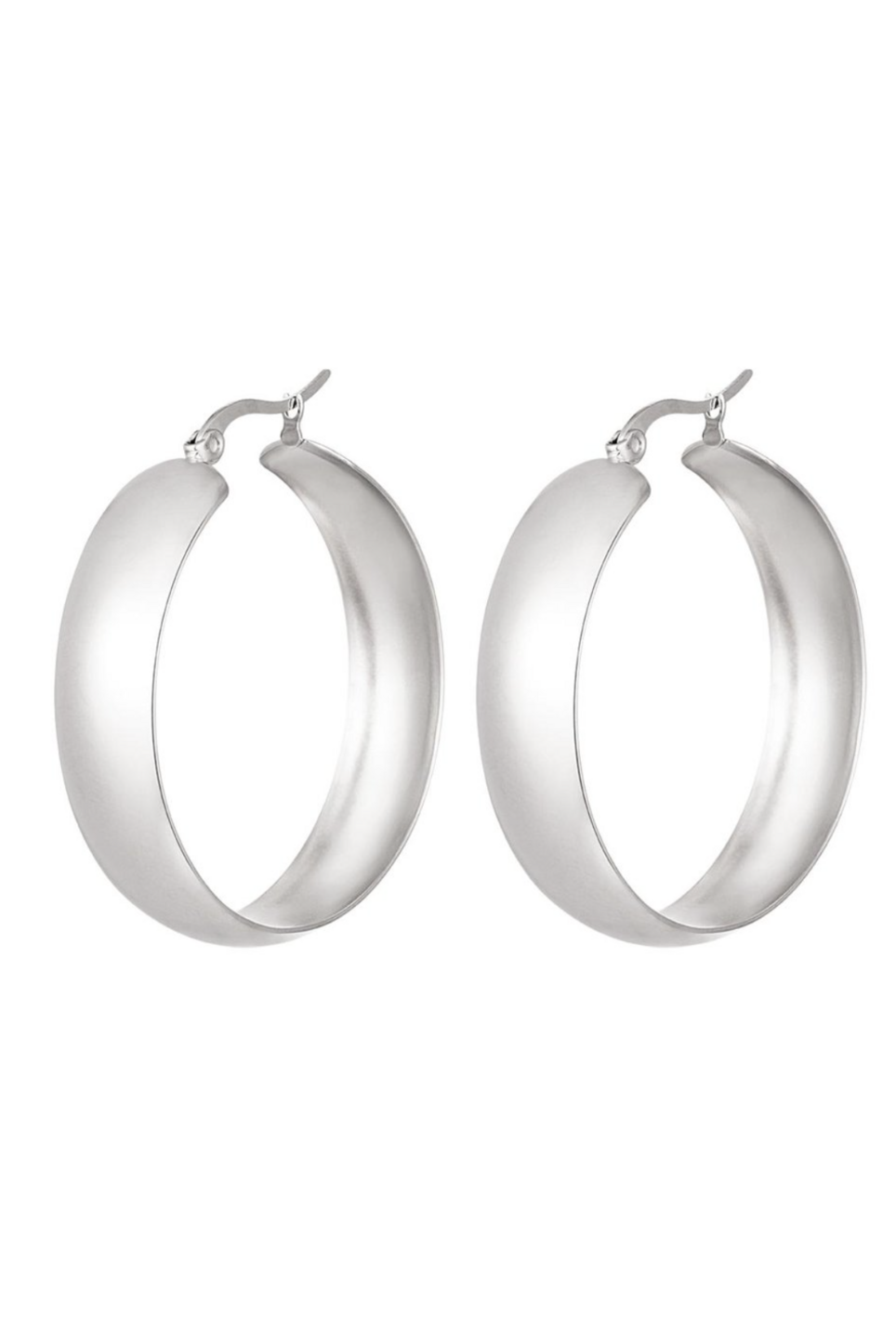Chique Hoops Earrings Silver
