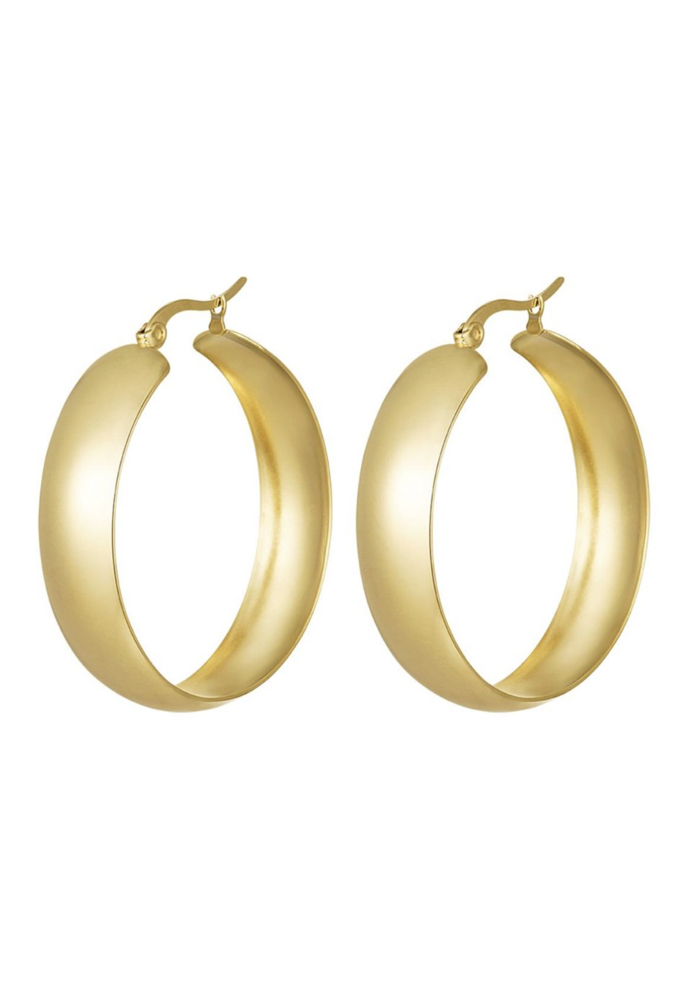 Chique Hoops Earrings Gold