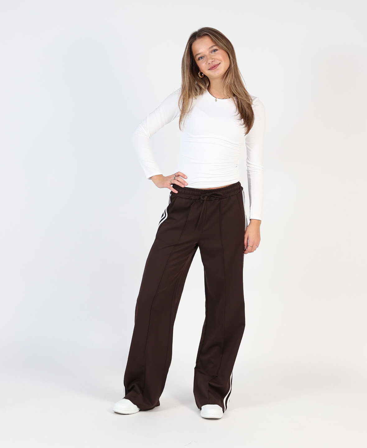 Striped Trackpants Choco (REGULAR)