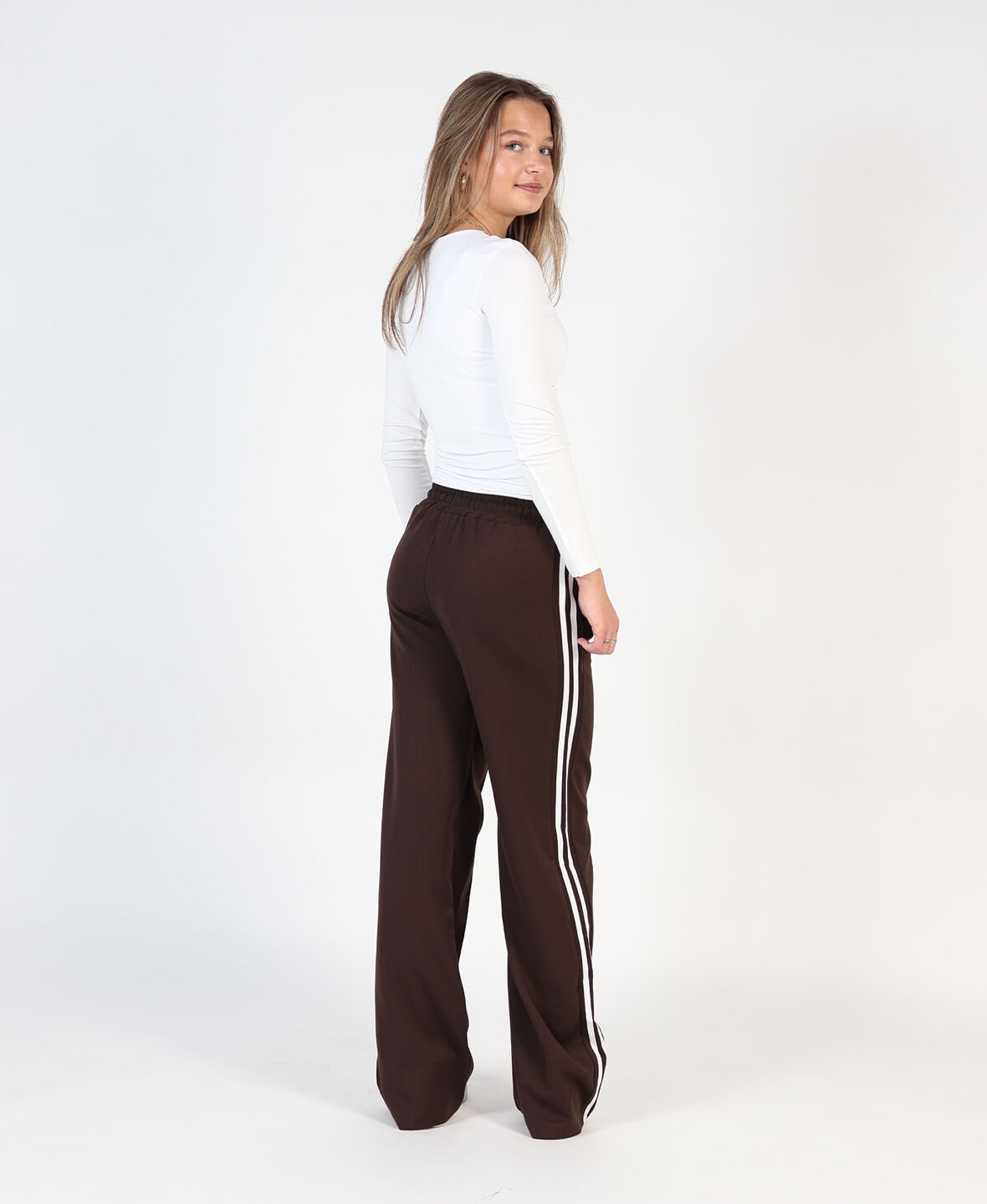 Striped Trackpants Choco (REGULAR)