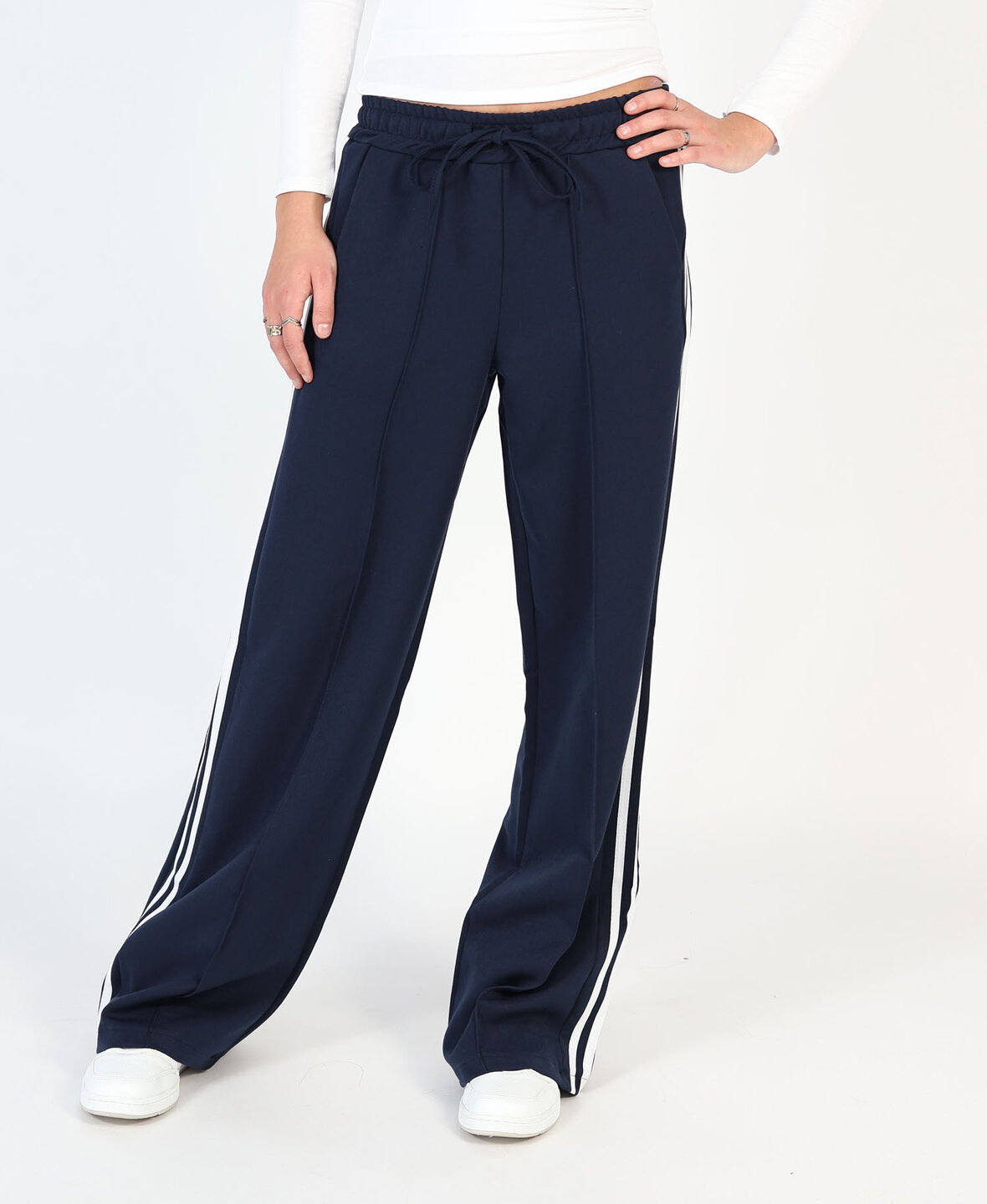 Striped Trackpants Navy Blue (REGULAR)