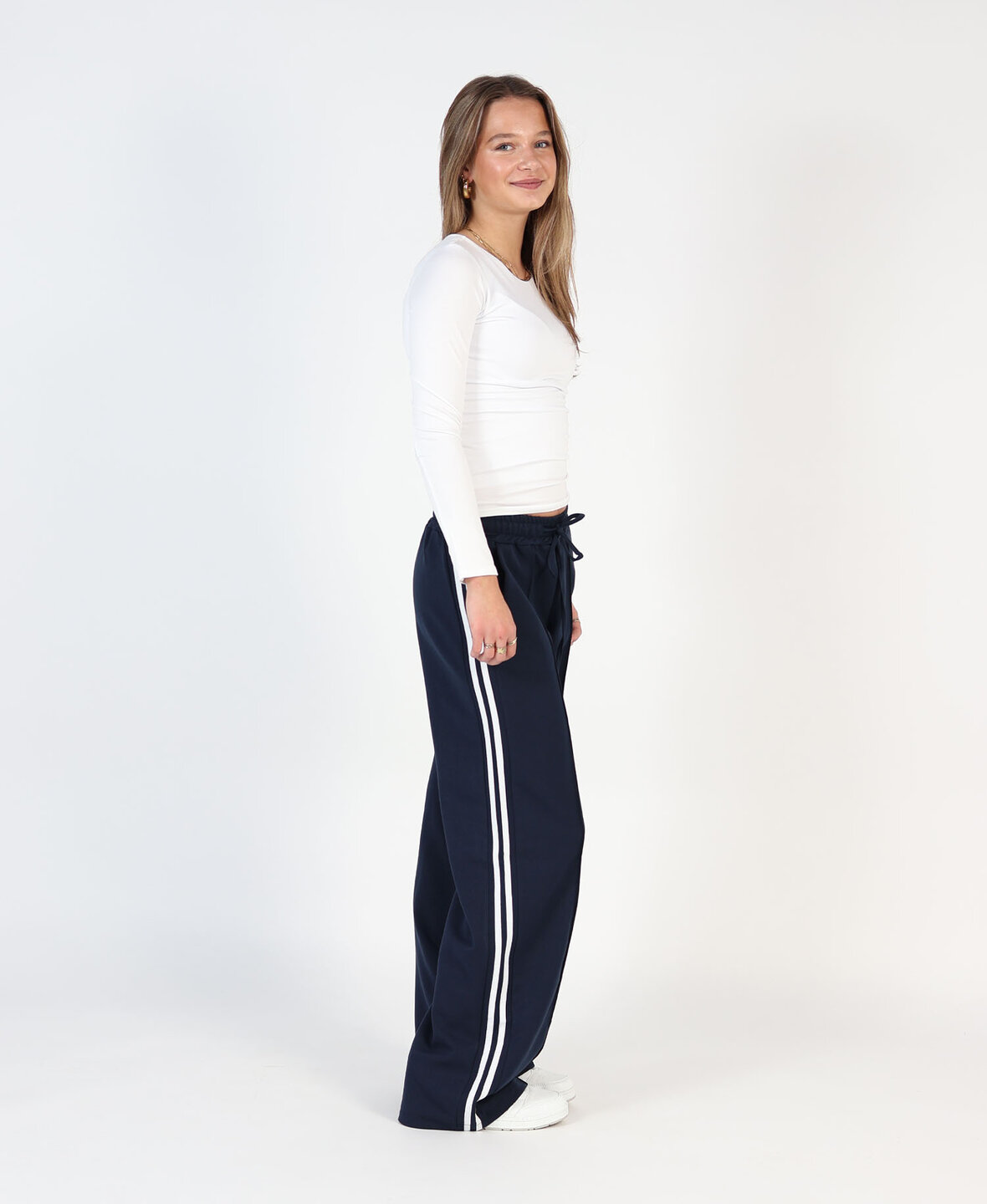 Striped Trackpants Navy Blue (REGULAR)