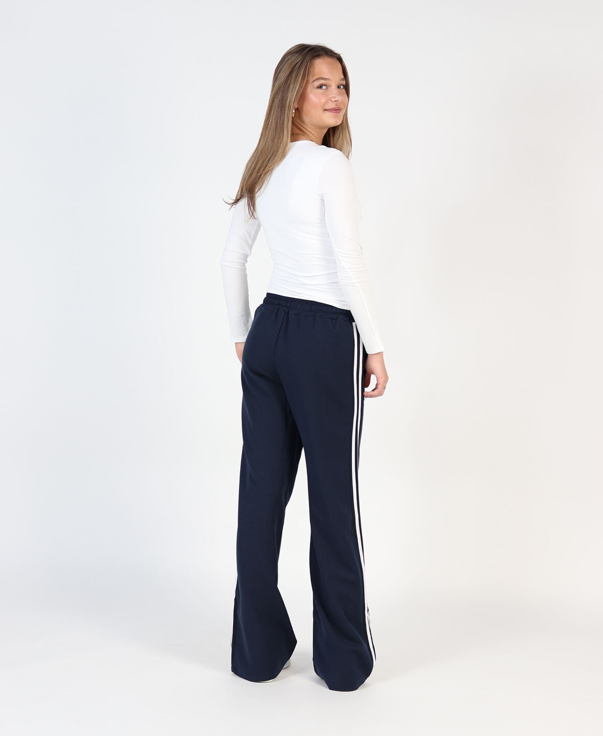 Striped Trackpants Navy Blue (REGULAR)