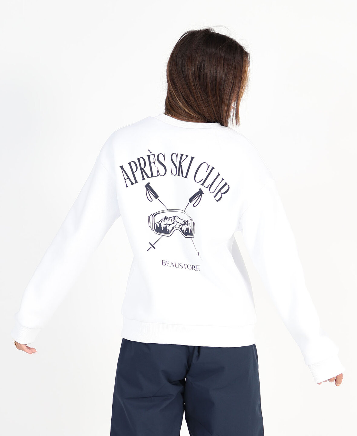 Apr&eacute;s Ski Club Sweat White