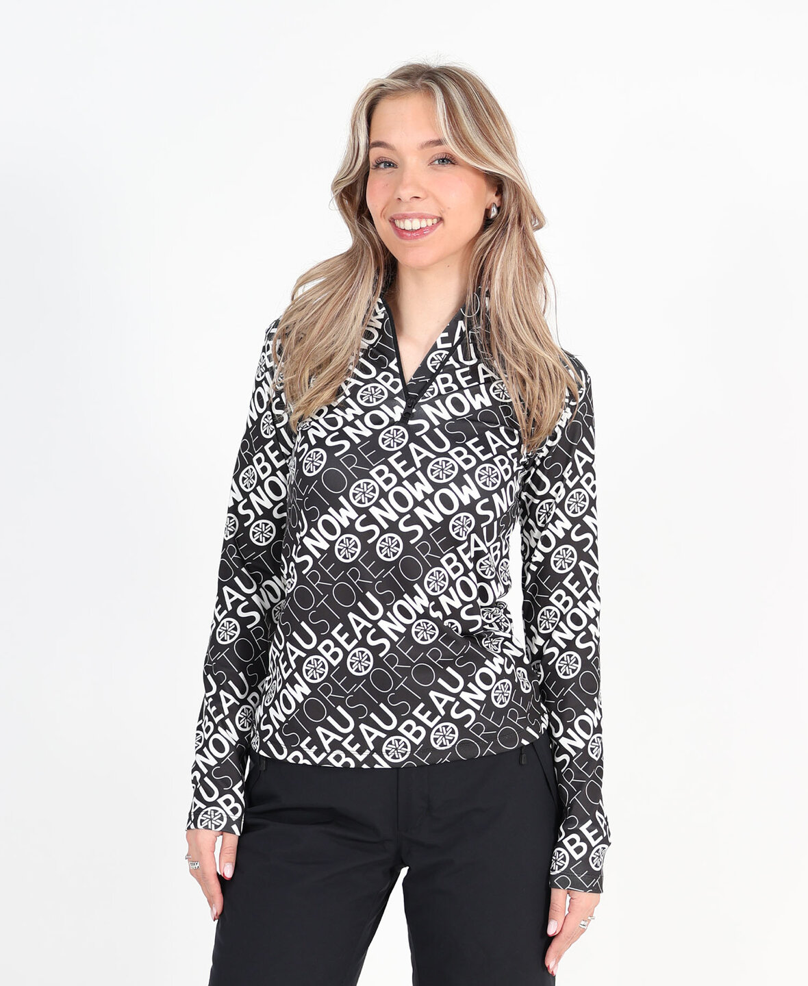 BeauStore Snow Pully Black