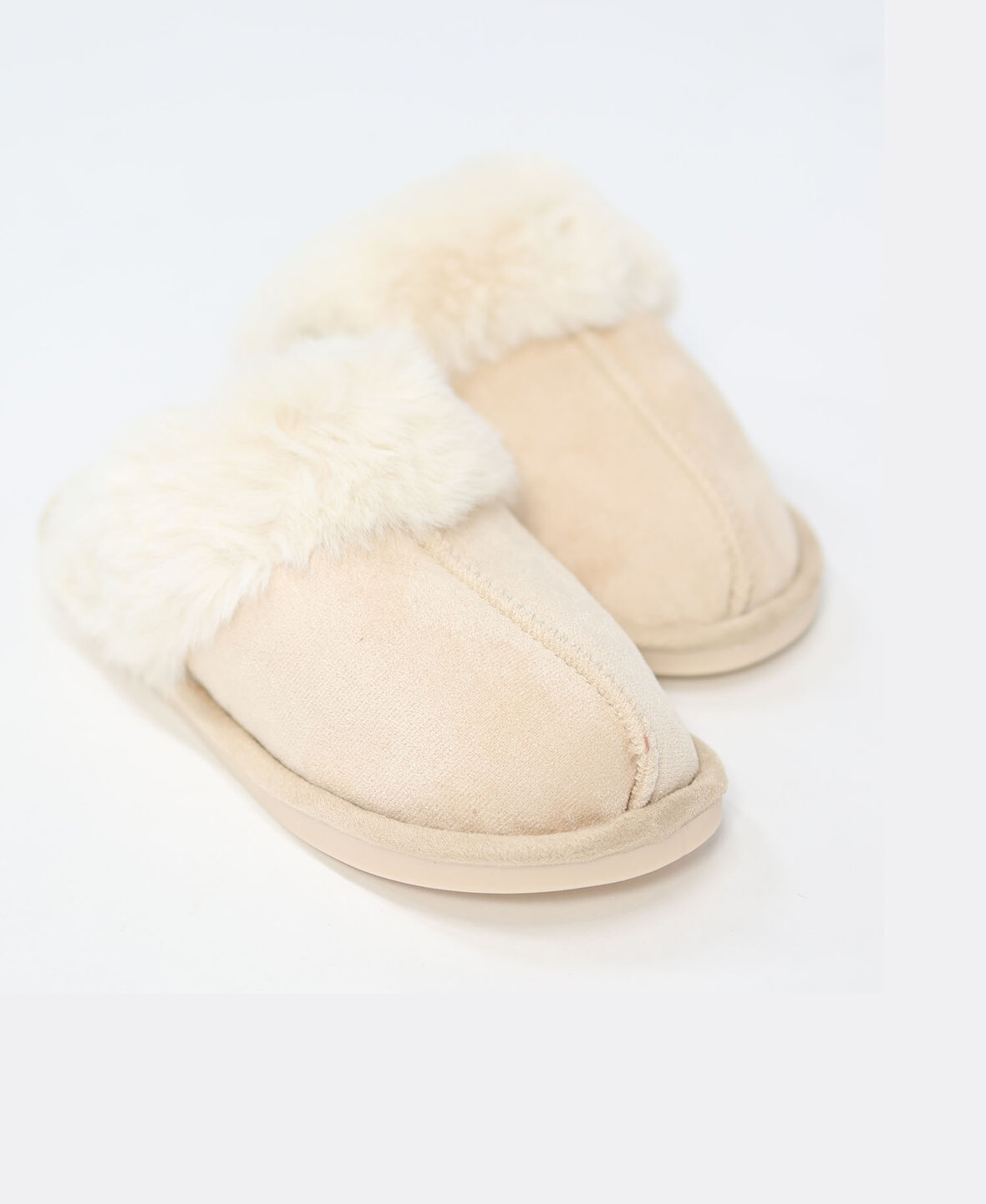 Cozy Slippers Beige