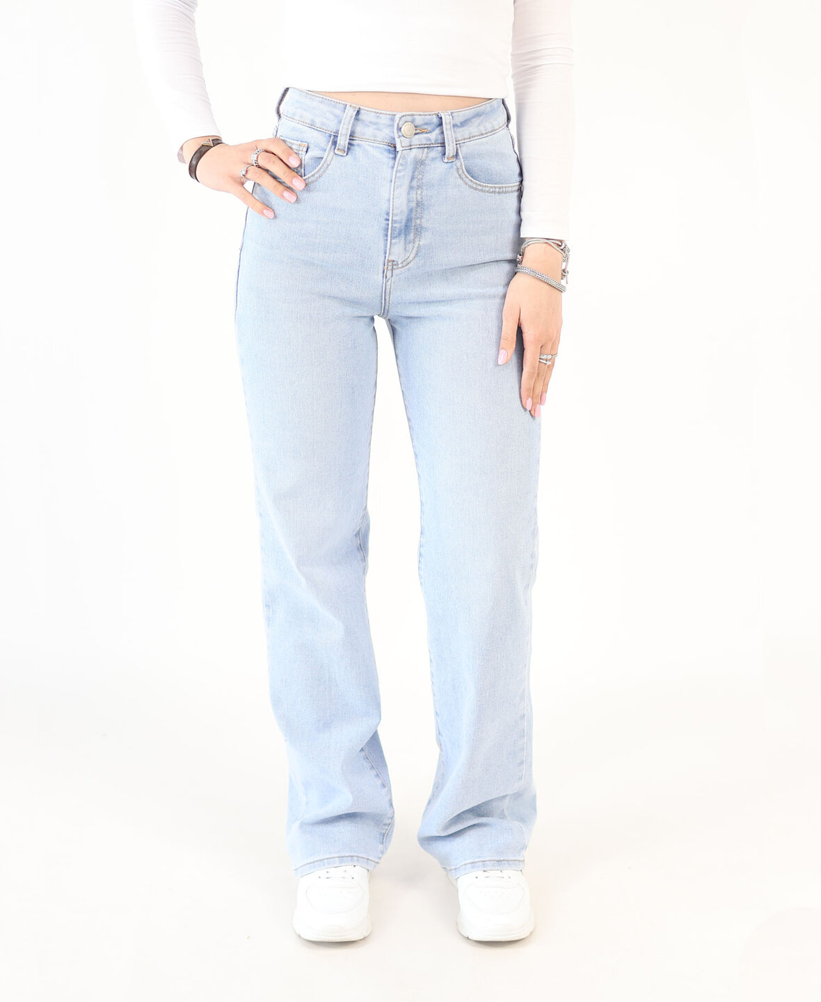 High Waist Wide Leg Jeans 3160 (REGULAR)