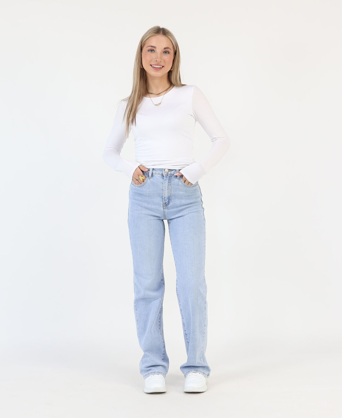 High Waist Wide Leg Jeans 3160 (REGULAR)