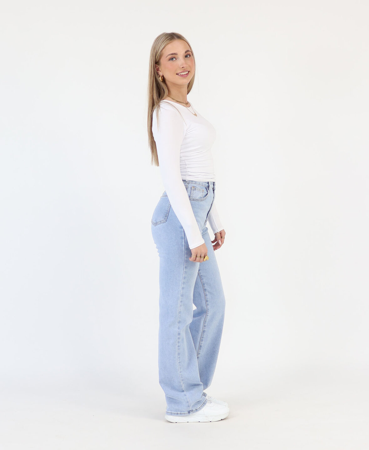 High Waist Wide Leg Jeans 3160 (REGULAR)