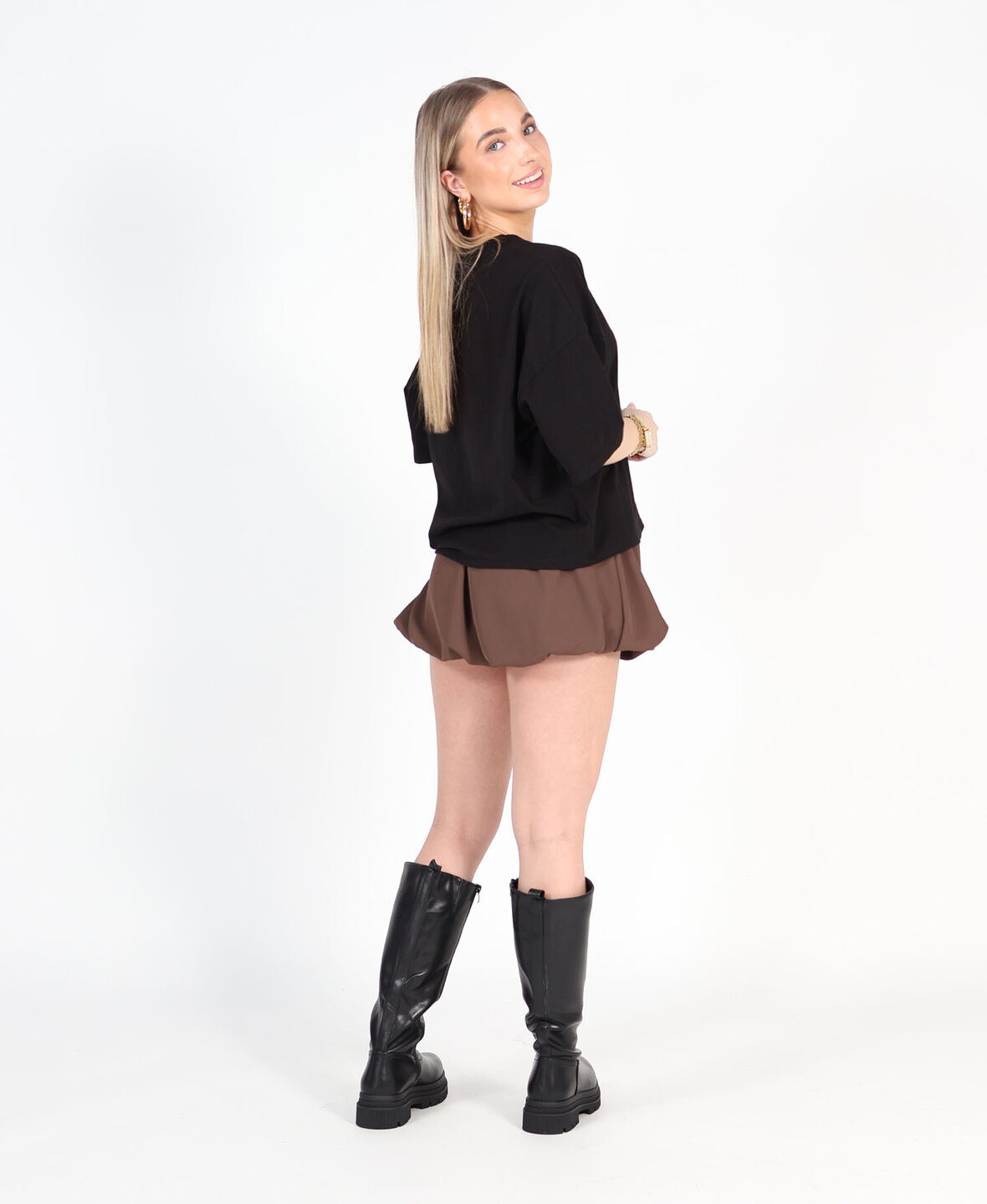 Balloon Skort Choco