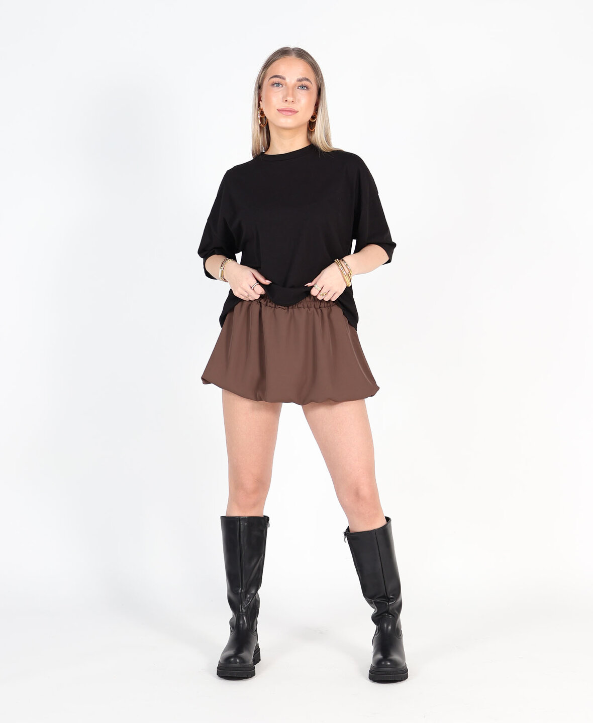 Balloon Skort Choco