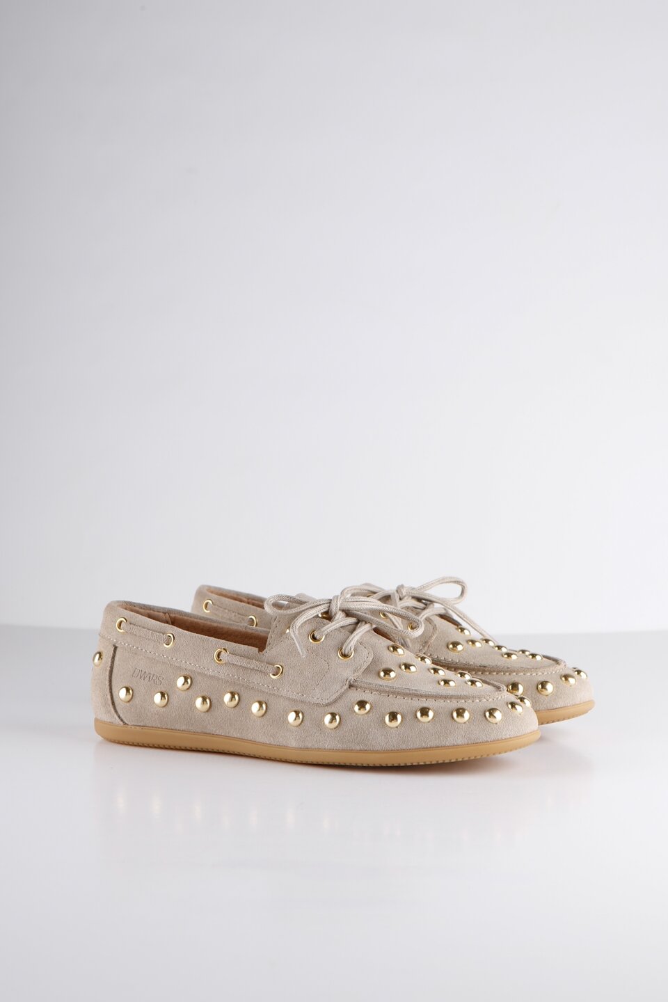 DWRS Latty Big Studs Loafers Sand