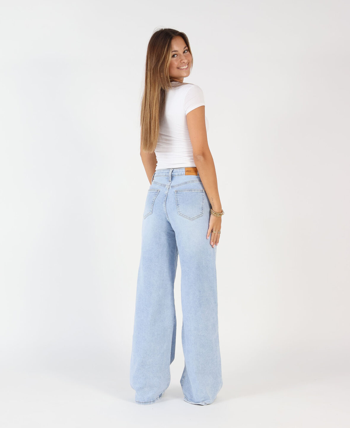 Ultra Wide Leg Jeans 3297-1 (REGULAR)