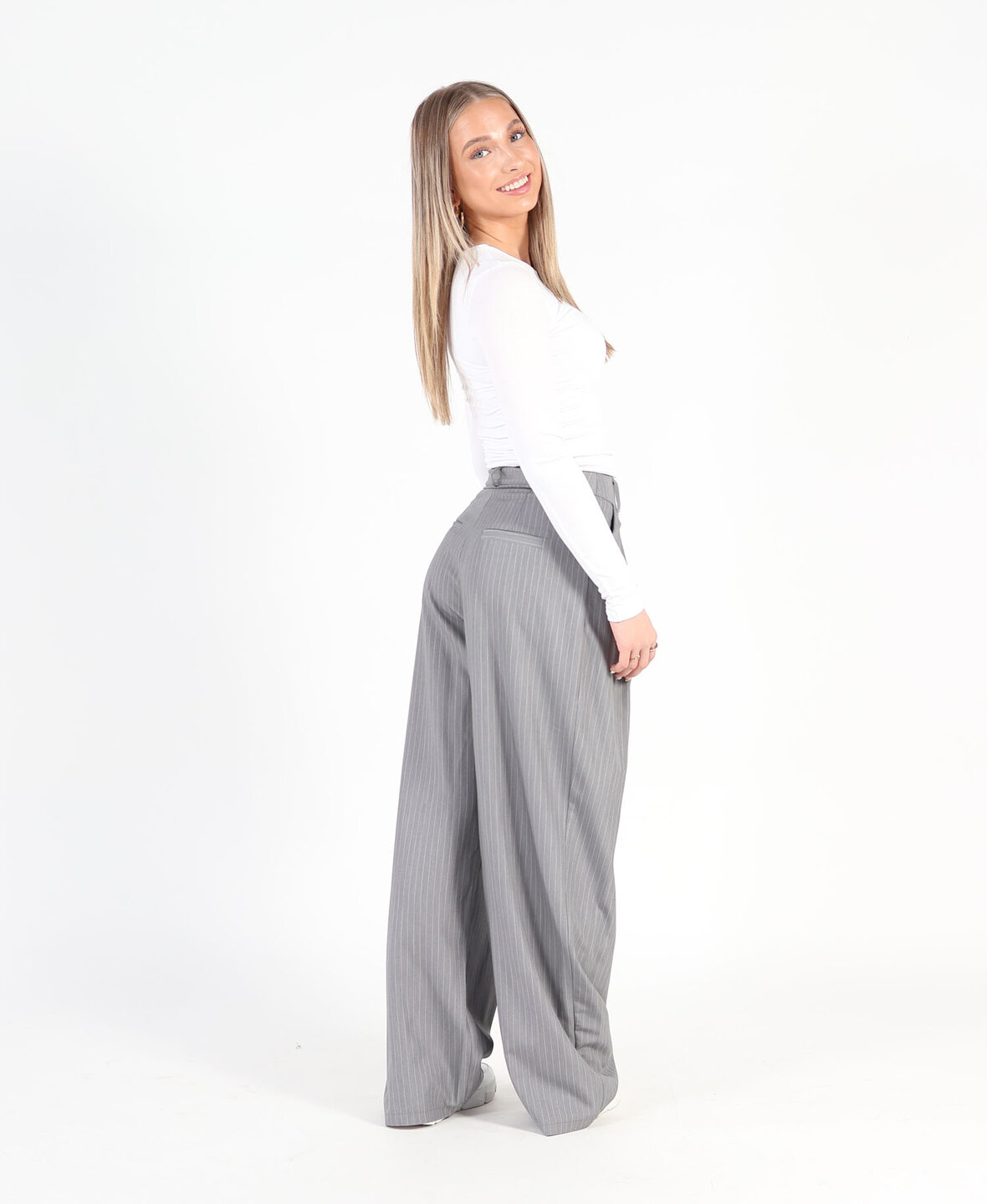 Barrel Pantalon Lightgrey (REGULAR)