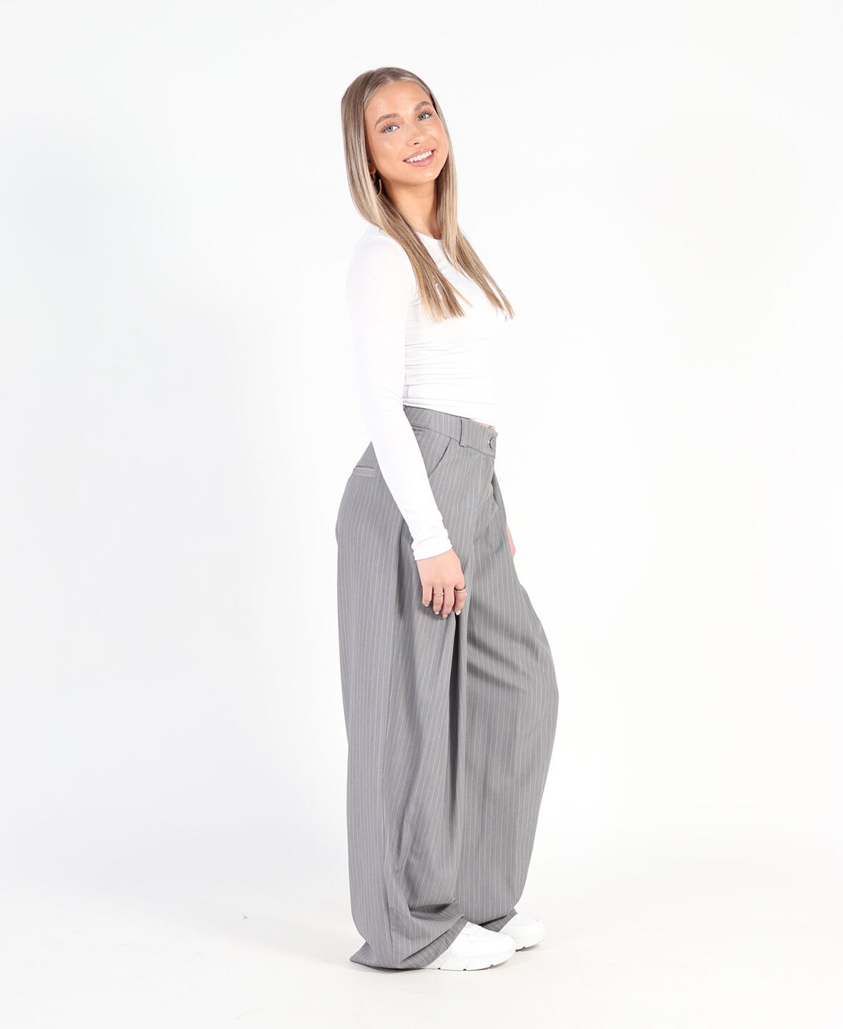 Barrel Pantalon Lightgrey (TALL)