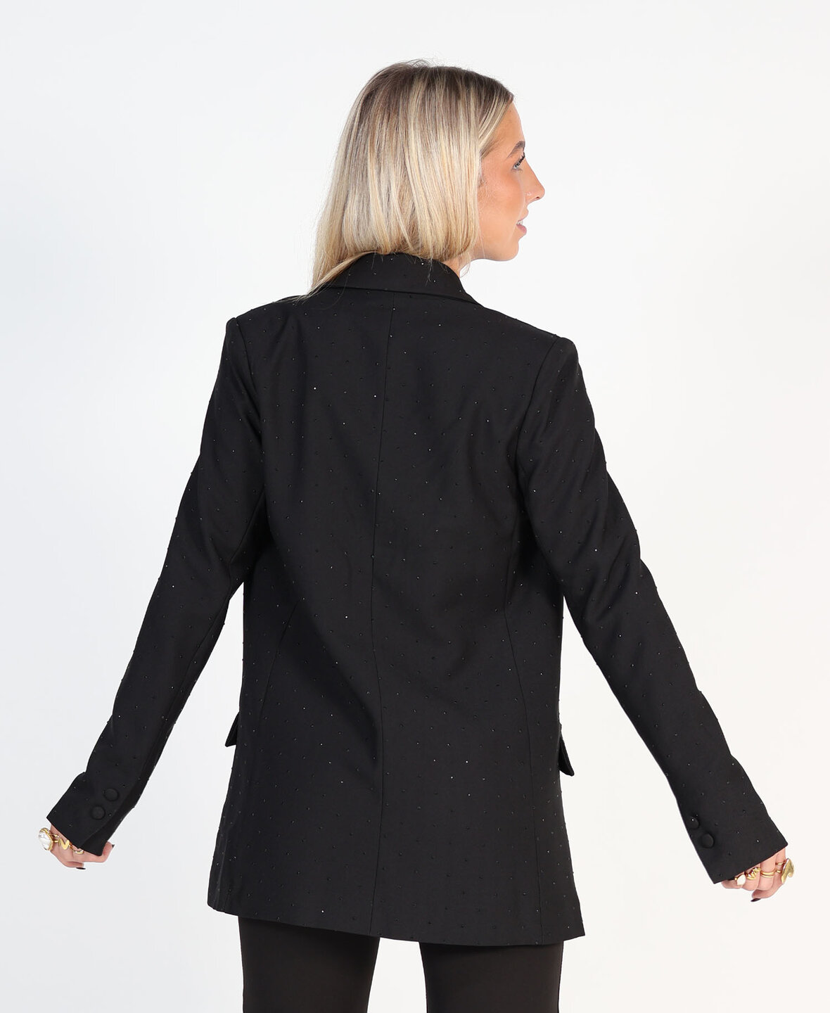 Iconic Diamonds Blazer Black