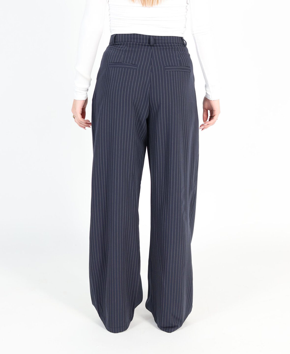Barrel Pantalon Navy Blue (TALL)