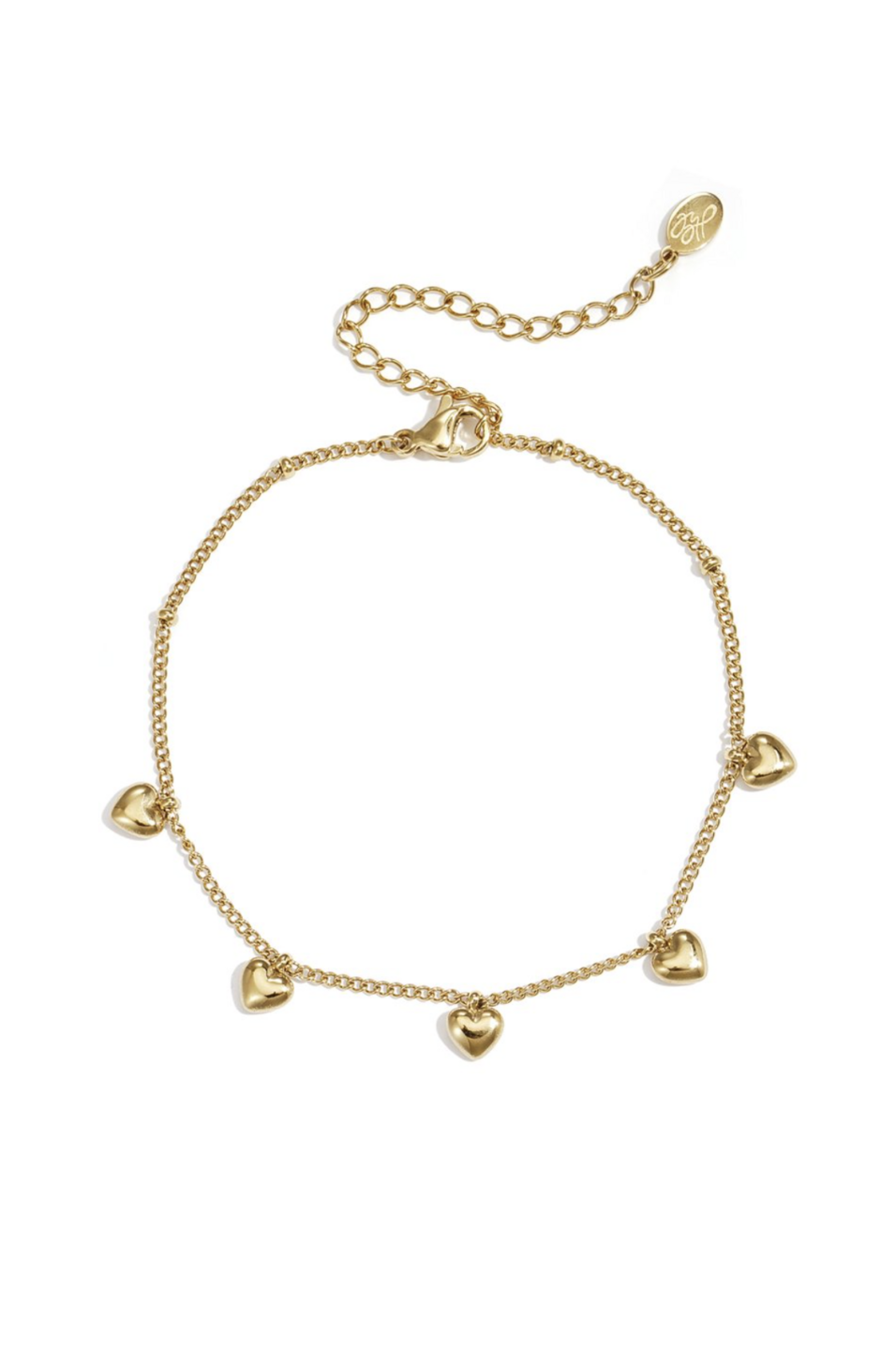 Little Heart Bracelet Gold