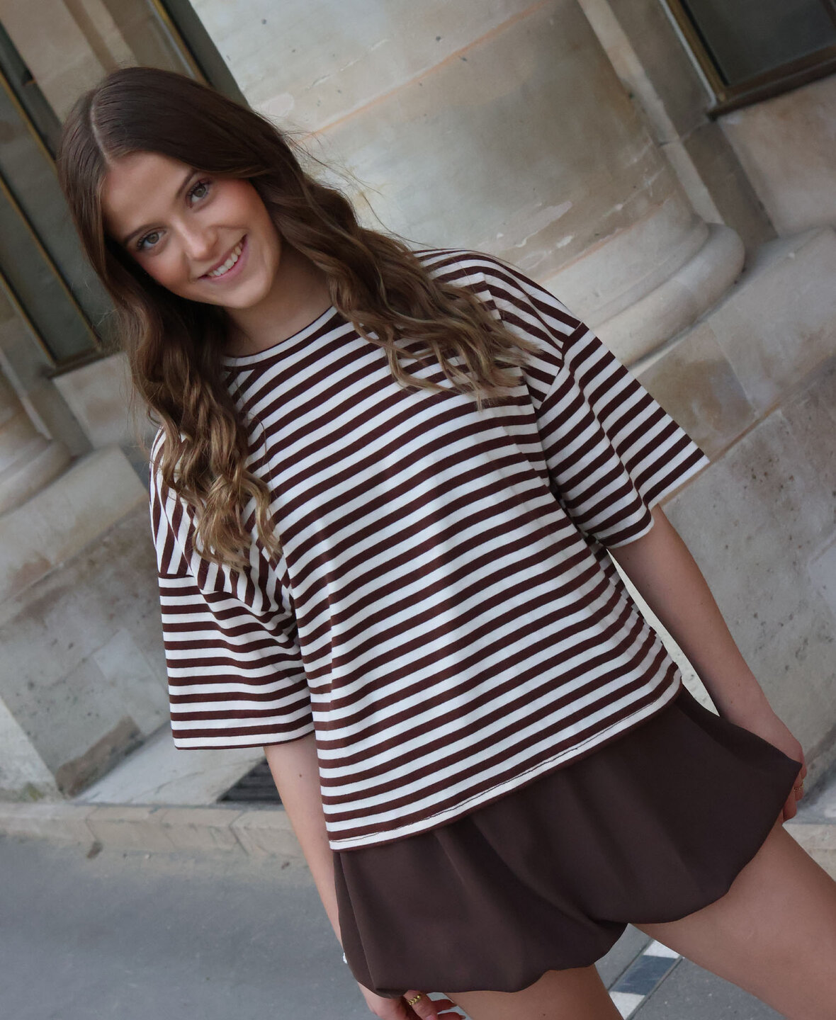 Balloon Skort Choco