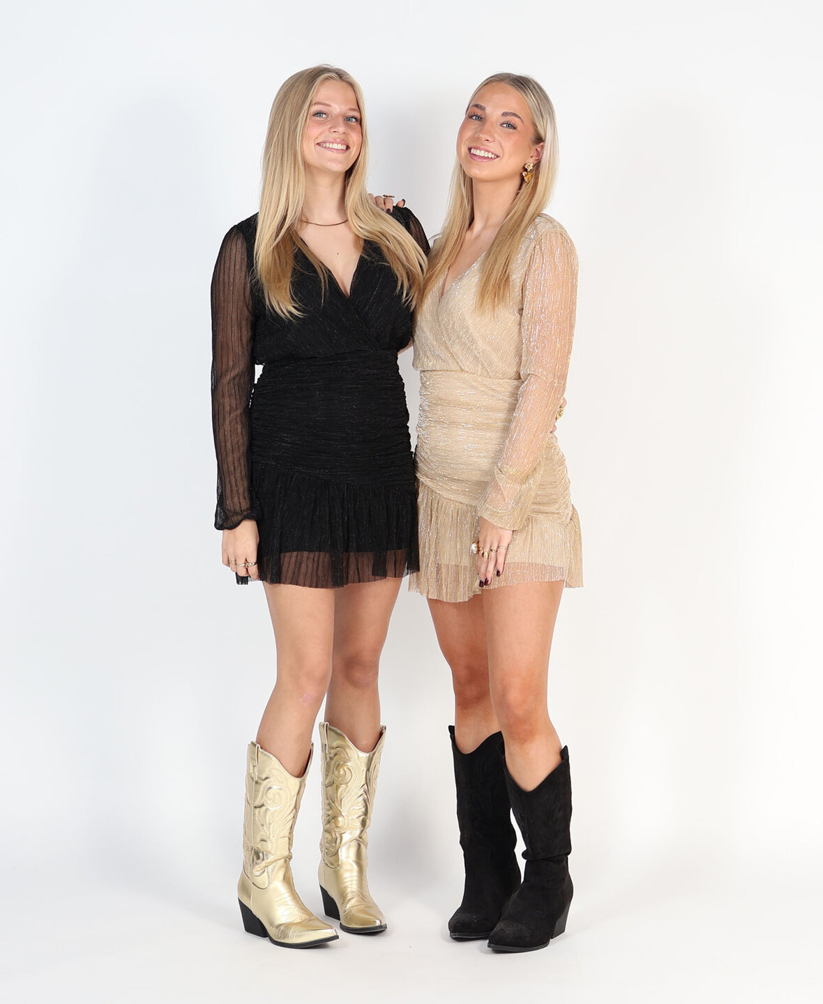 Lurex Dress Gold