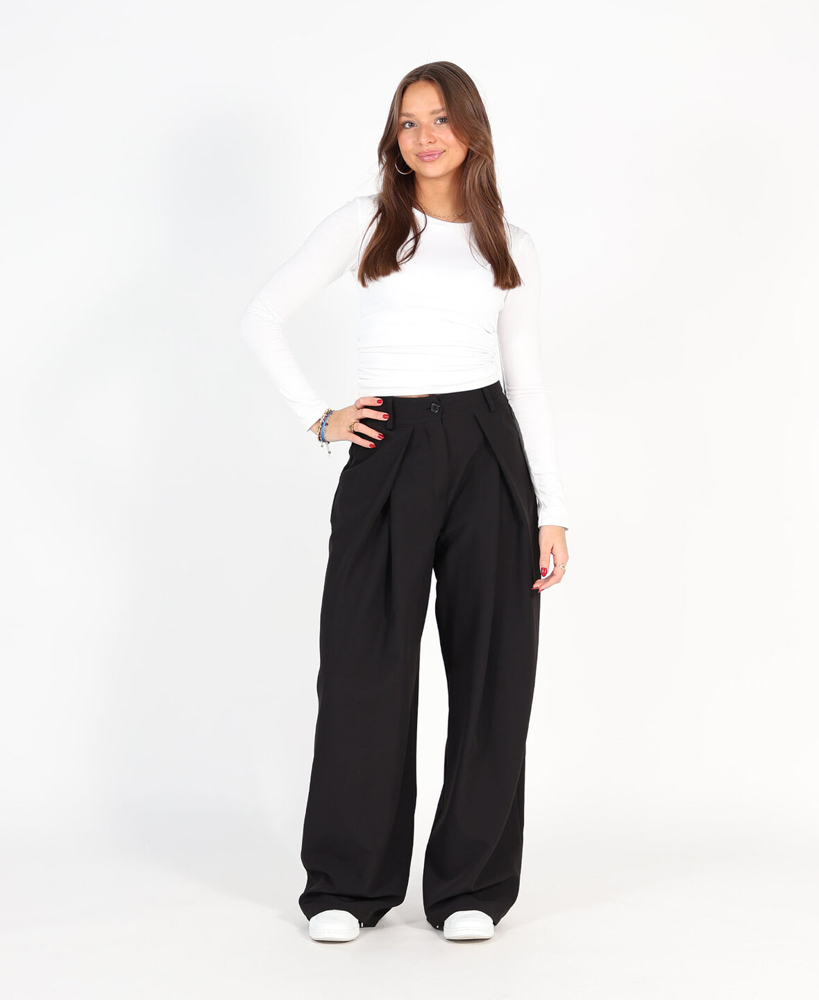 Barrel Pantalon Black (TALL)