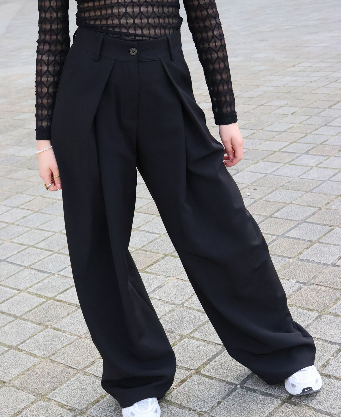 Barrel Pantalon Black (TALL)