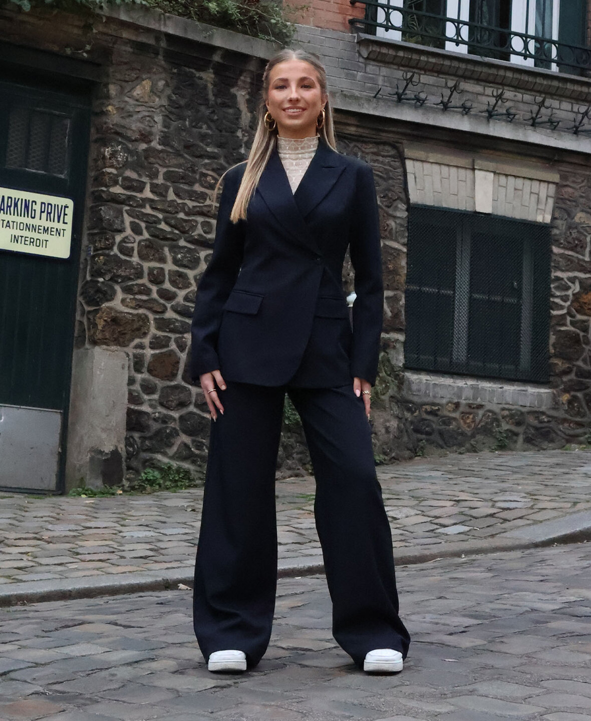 Tailored Blazer Navy Blue