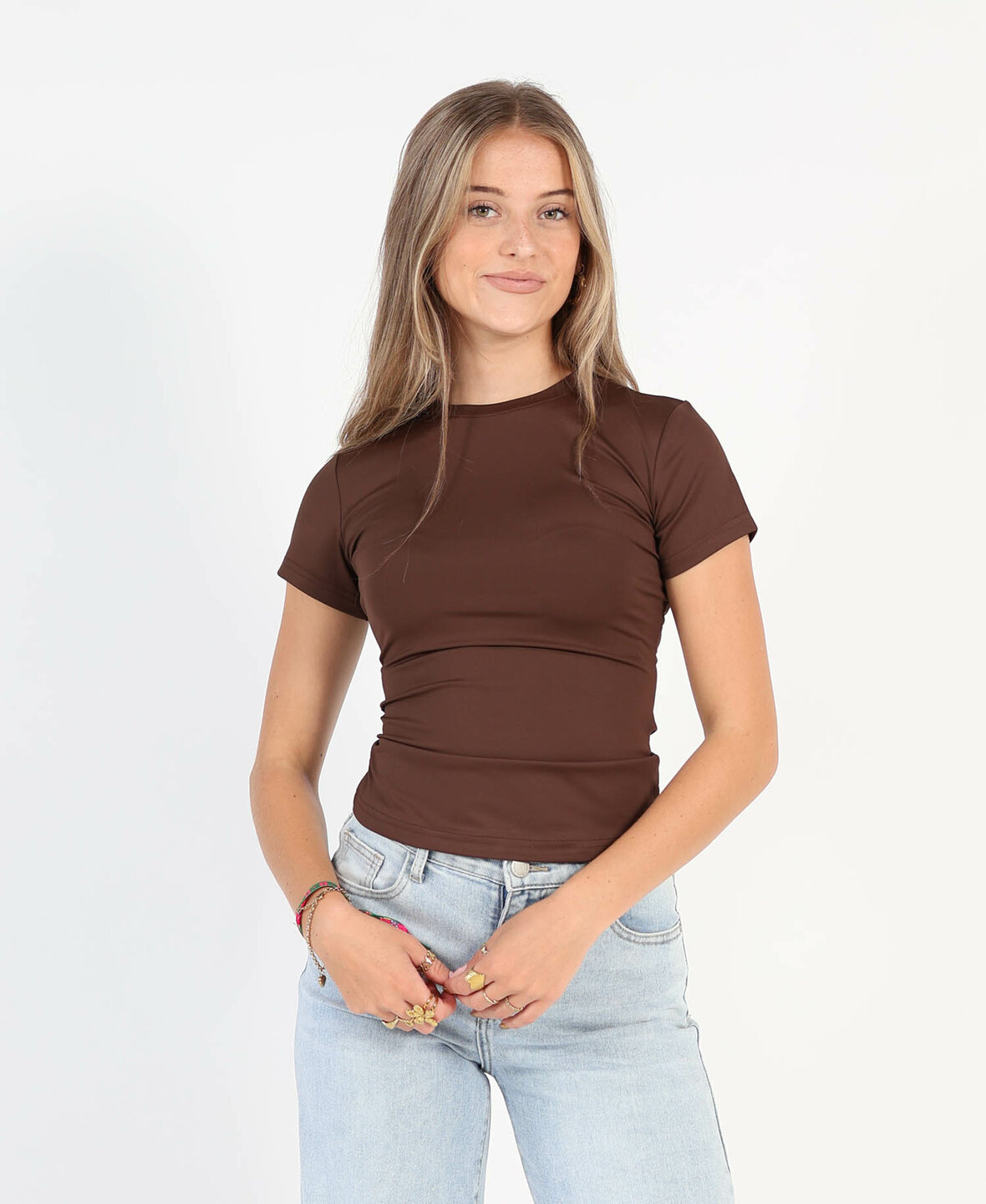 Basic Tee Chocolate