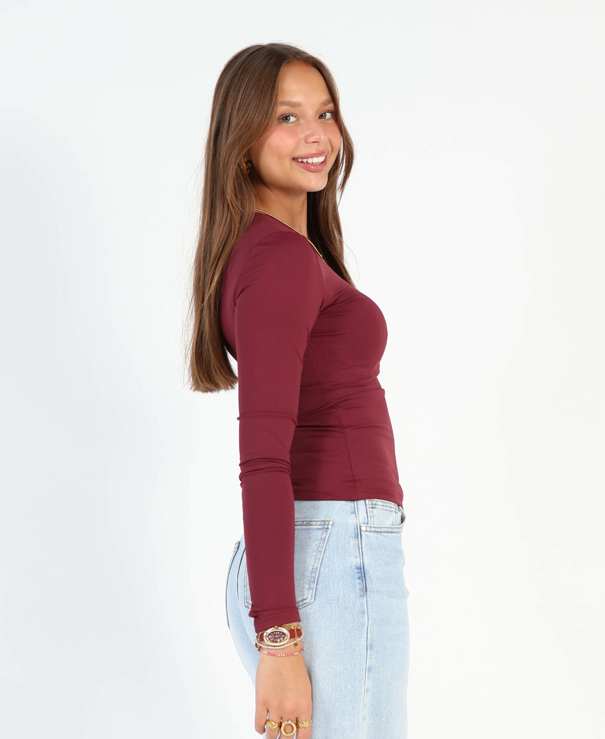 Basic Longsleeve Berry