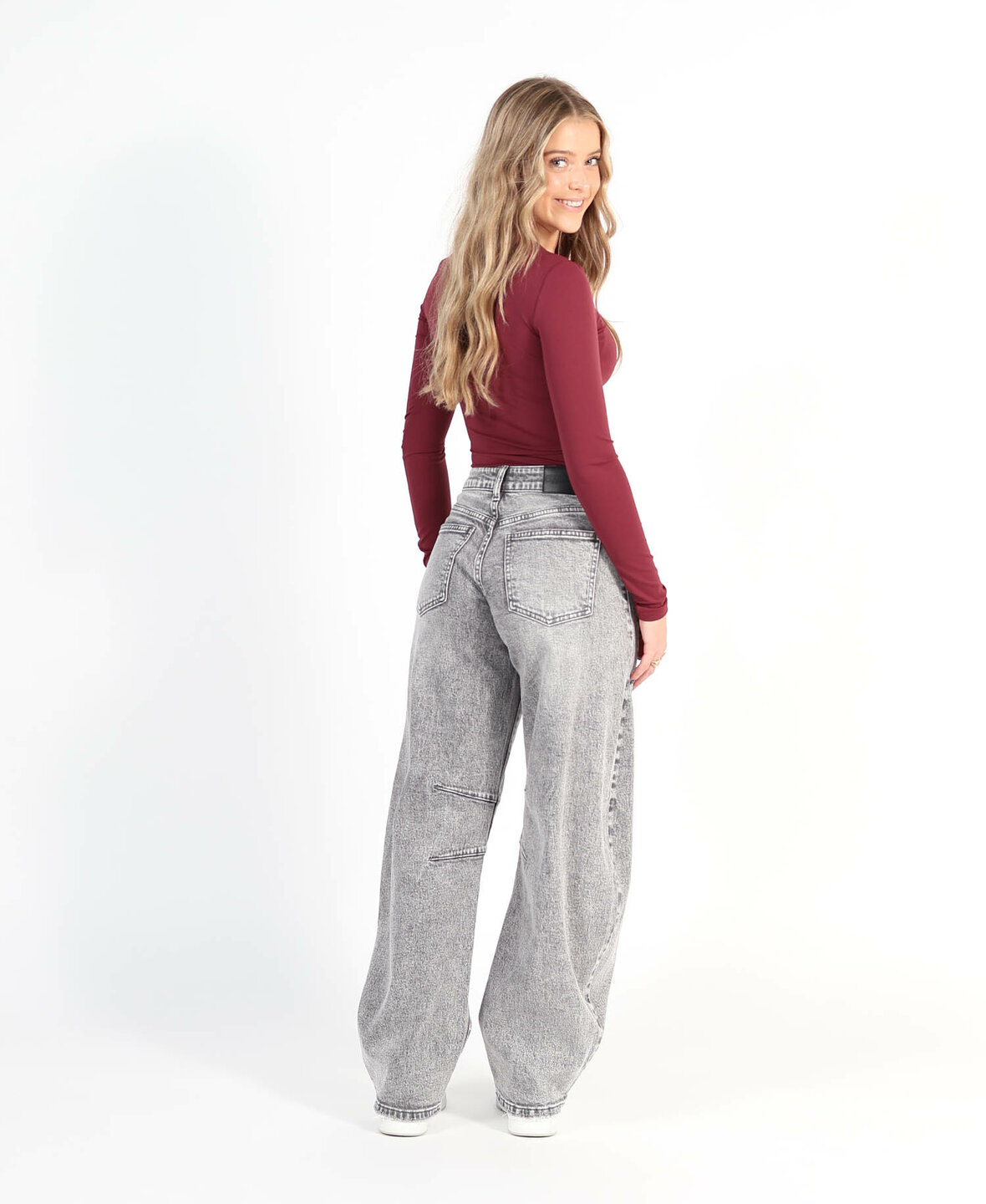 Barrel Jeans 3819-3 Grey (REGULAR)